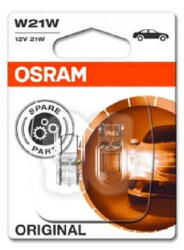 OSRAM Set doua becuri auto halogen Osram Original W21W 21W 12V 7505-02B (AC50498)