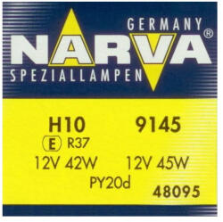 NARVA Bec auto halogen pentru far Narva Standard H10 42W 12V (AC4972)