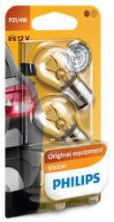 Philips Set 2 becuri auto halogen Philips Vision P21/4W 21/4W 12V 12594B2 (AC6394)