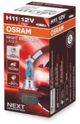 OSRAM Bec auto halogen pentru far Osram Night Breaker Laser Next Generation H11 12V 55W (AC44968)
