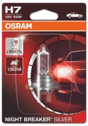 OSRAM Bec auto halogen pentru far Night Breaker Silver H7 12V 55W (AC44966)