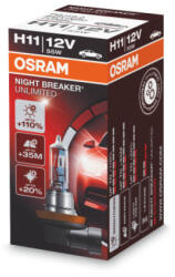 OSRAM Bec auto halogen pentru far Osram Night Breaker Silver H11 12V 55W (AC8259)