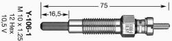 NGK Bujie incandescenta NGK 6525 (6525) - autoeco