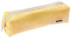 ECADA Penar Tip Borseta Ecada cu Fermoar, Dimensiuni 20.5x5.5x5.5 cm, Material Piele Sintetica, Culoare Auriu (6425871061082) Penar