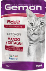  Gemon Cat POUCH Adult Marha & Zöldség 100 g