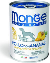 Monge MONOPROTEIN Fruits Paté csirke-ananász 400 g