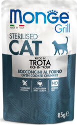 Monge Grill Pouch STERILISED pisztráng 85 g