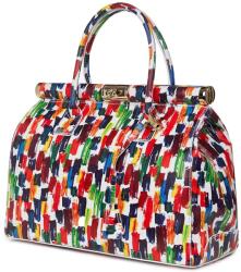 myOwn Geanta din piele cu flori Gioia model multicolor (gioiamc)