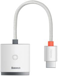 Baseus CABLU video Baseus Lite, HDMI (T) la 1 x VGA (M) 1920x1080 la 60Hz, lungime 0.20m, alb WKQX010002 (timbru verde 0.08 lei) - 6932172606152