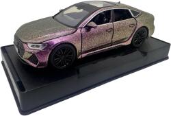  Macheta Audi RS7 mov perlat Sportback 1: 32 metal usi capota si portbagaj functionale sunet si lumini