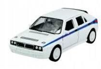 Welly Macheta Lancia Delta Integrale 1: 34 replica metal usi deschise cu resort (JPT)