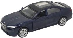  Macheta BMW Seria 7 albastru 1: 34 replica metal usi deschise cu resort