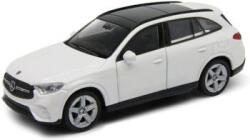  Macheta Mercedes GLC alb Welly 1: 34 replica metal usi deschise cu resort