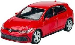  Macheta Volkswagen Golf 8 GTI rosu Welly 1: 34 replica metal usi deschise cu resort