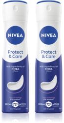 Nivea Protect & Care spray anti-perspirant ambalaj economic