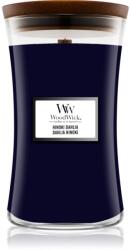 WoodWick Hinoki Dahlia lumânare parfumată cu fitil din lemn 610 g