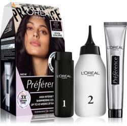 L'Oréal Préférence Vivids culoare par culoare 2.013 Deep Black 1 buc