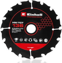 Einhell Fűrészlap 136x20 mm 16 fogas (4502077) (4502077)