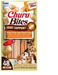 Inaba Foods Churu Bites Joint Support Recompense cu Pui pentru Caini, 4x12 g