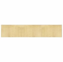 vidaXL négyszögletű világos természetes bambusz szőnyeg 60 x 300 cm 2.45 kg (376843)