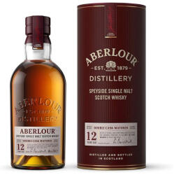 ABERLOUR 12 éves Single Malt Scotch Whisky 0, 7l 40% DD DRS