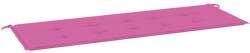 vidaXL rózsaszín oxford-szövet kerti padpárna 150x50x4 cm 361162 (361162VidaXL)
