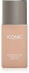 ICONIC London Super Smoother tartós matt alapozó árnyalat Neutral Medium 30 ml