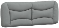 vidaXL világosszürke szövet fejtámla párna Hvar 120 cm 374561 (374561)
