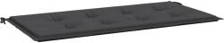 vidaXL fekete oxford szövet kerti padpárna 100x50x4 cm 47617 (47617VidaXL)