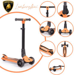 BYOX LAMBORGHINI roller 3 kerekű, összecsukható, 50 kg-ig NARANCS