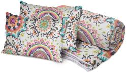 Alcam szett 2 db mikroszálas párnából 50x70 cm és paplanból 200x220 cm, Kantha, többszínű