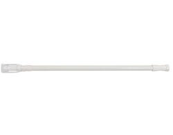 RPX-DUS Bara Perdea Dus Metalica - 70-120cm / Alb (46775r) Perdea de dus