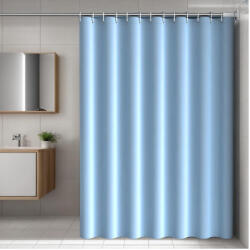 RPX-DUS Perdea Dus 70g / 180x200cm - Albastru-deschis (46523r) Perdea de dus