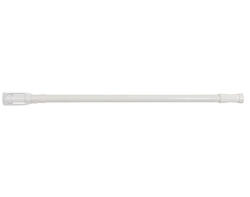 RPX-DUS Bara Perdea Dus Aluminiu - 70-120cm / Alb (46778r) Perdea de dus