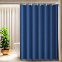 RPX-DUS Perdea Dus 70g / 180x200cm - Albastru (46522r) Perdea de dus