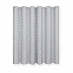 RPX-DUS Perdea Dus 90g / 180x200cm - Model-carouri-gri (46758r) Perdea de dus