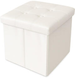 RPX-TAB Taburet Pliabil Depozitare Modern - 38x38x38cm / Bej (46555r)