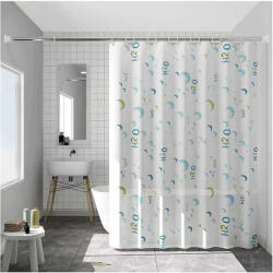 RPX-DUS Perdea Dus 70g / 180x200cm - Model-acvatic (46528r) Perdea de dus