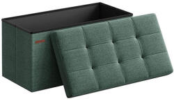 RPX-TAB Taburet Pliabil Depozitare Dublu - 76x38x38cm / Verde (46566r)