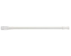 RPX-DUS Bara Perdea Dus Metalica - 110-200cm / Alb (46776r) Perdea de dus