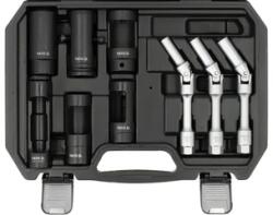 TOYA set scule de mana chei pentru bujii si injectoare (YT-05349) Trusa unelte