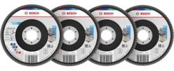 Bosch X451 set de disc lamelar pentru slefuit 125 x 22, 23 mm, 15 piese (2608626162)