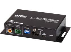 ATEN VC882-AT-G True 4K HDMI Repeater w/ Audio Embedder and De-Embedder, Speciális átalakító