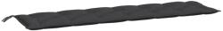 vidaXL fekete oxford szövet kerti padpárna 200 x 50 x 7 cm 2.2 kg (361647)