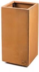 G21 Corten Square virágláda, 30 x 60 x 30 cm (KV-G21-COR336) - pepita