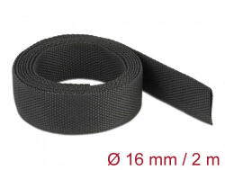  Delock Anyag hőre zsugorodó cső 2 m x 16 mm szugorodási arány 2: 1 fekete