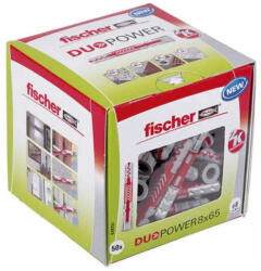 Fischer УНИВЕРСАЛЕН ДЮБЕЛ Ф8x65ММ 50 БРОЯ fischer duopower (4048962262186)
