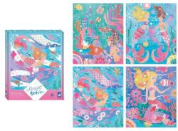 Janod Atelier Set creativ Maxi Pictură cu acuarele Ocean magic (J09107)