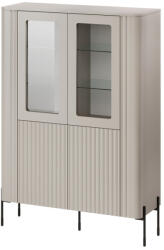 Cama meble Витрина Cama VERA 110x40x160 мат кашмир (471011)