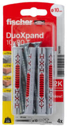 Fischer УНИВЕРСАЛЕН ДЮБЕЛ 10x80 t k 4 БР. fischer duoxpand (4048962440461)